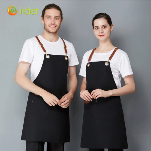 2023 new design apron halter apron for waiter chef housekeeping work